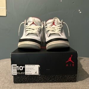 Air Jordan retro 3 2013 fire red